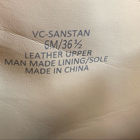 Vince Camuto Sanstan Red Retro Python Print Leather Boots Size 6 - Picture 12 of 14